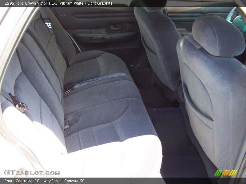 Vibrant White / Light Graphite 1999 Ford Crown Victoria LX