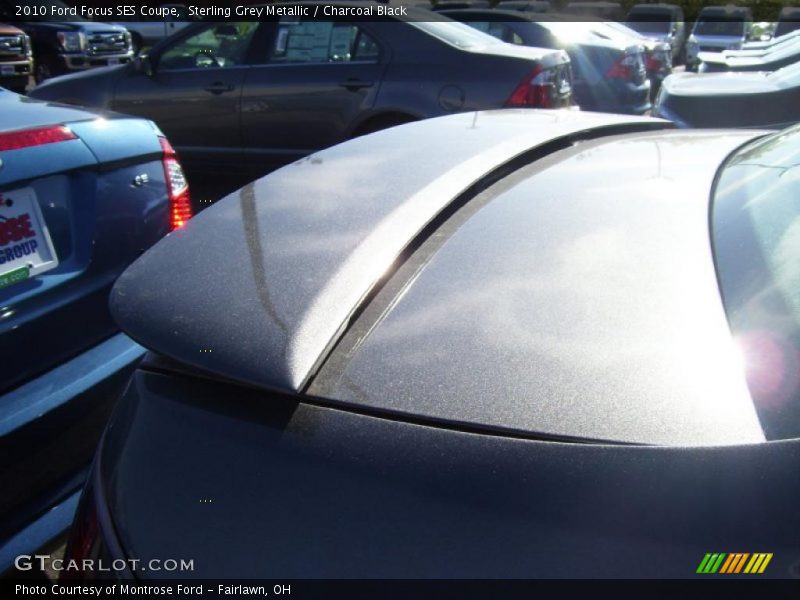 Sterling Grey Metallic / Charcoal Black 2010 Ford Focus SES Coupe