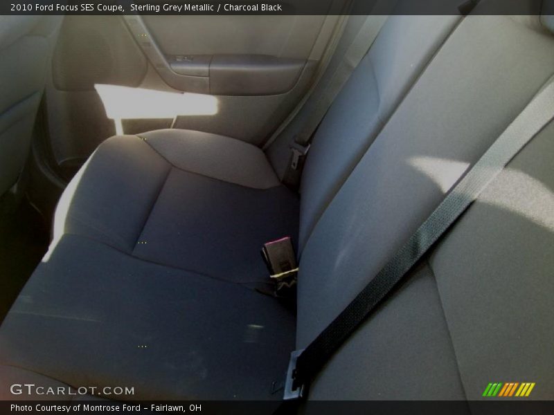 Sterling Grey Metallic / Charcoal Black 2010 Ford Focus SES Coupe