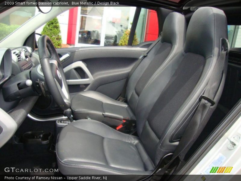 Blue Metallic / Design Black 2009 Smart fortwo passion cabriolet