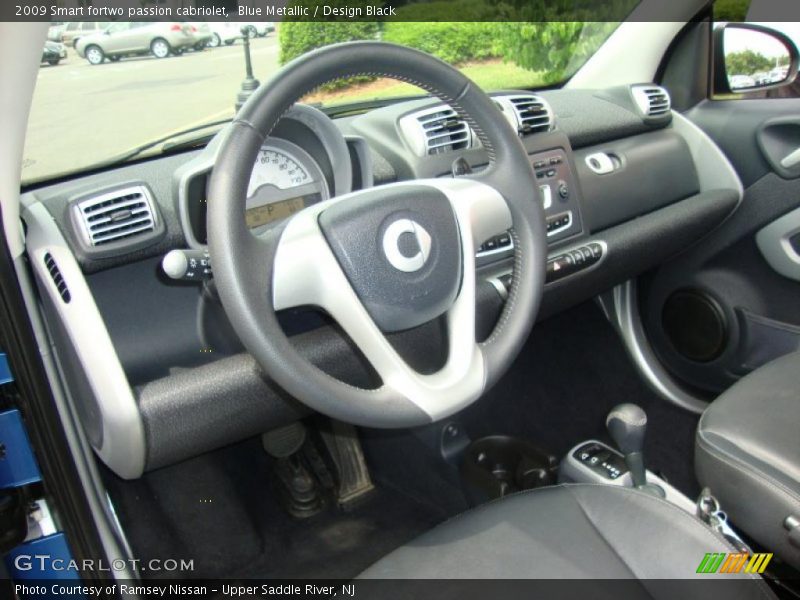 Blue Metallic / Design Black 2009 Smart fortwo passion cabriolet