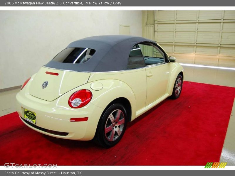 Mellow Yellow / Grey 2006 Volkswagen New Beetle 2.5 Convertible