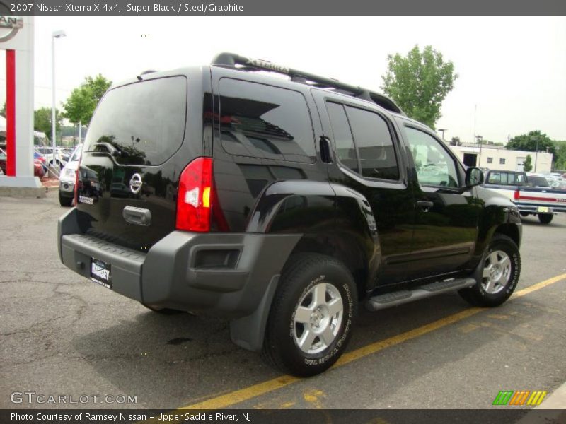 Super Black / Steel/Graphite 2007 Nissan Xterra X 4x4