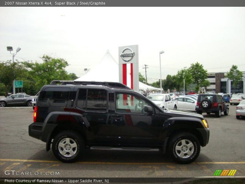 Super Black / Steel/Graphite 2007 Nissan Xterra X 4x4