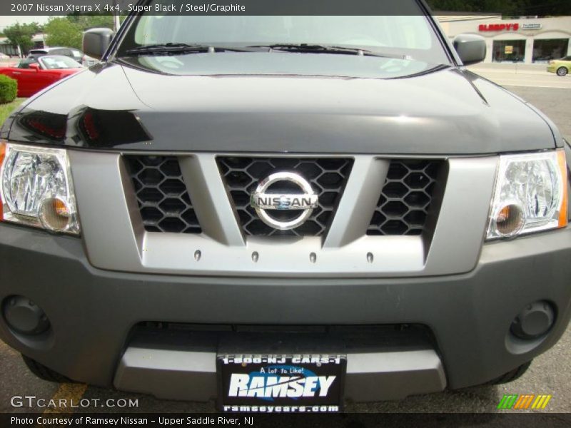 Super Black / Steel/Graphite 2007 Nissan Xterra X 4x4