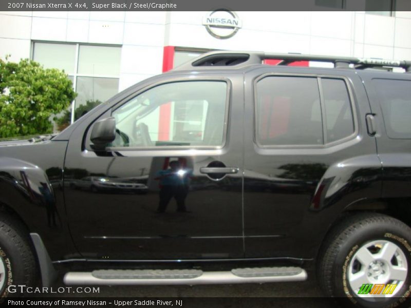 Super Black / Steel/Graphite 2007 Nissan Xterra X 4x4