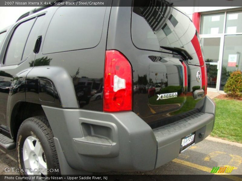 Super Black / Steel/Graphite 2007 Nissan Xterra X 4x4