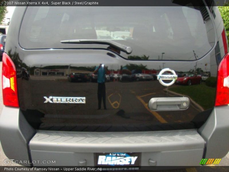Super Black / Steel/Graphite 2007 Nissan Xterra X 4x4