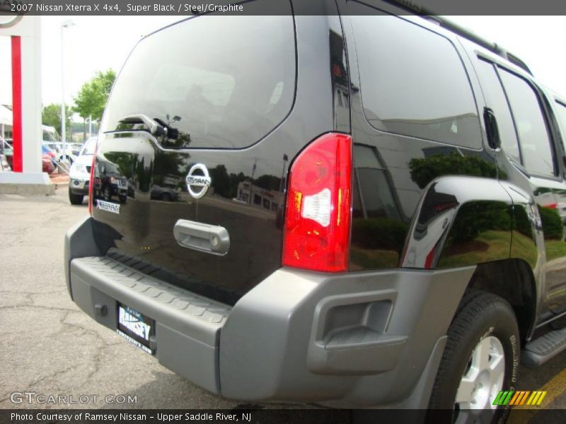 Super Black / Steel/Graphite 2007 Nissan Xterra X 4x4