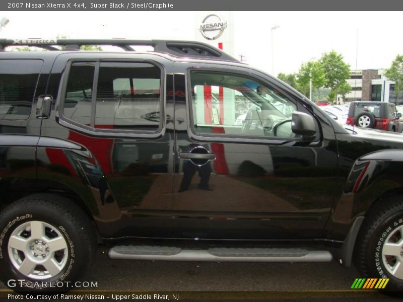 Super Black / Steel/Graphite 2007 Nissan Xterra X 4x4