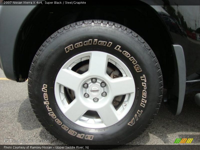 Super Black / Steel/Graphite 2007 Nissan Xterra X 4x4