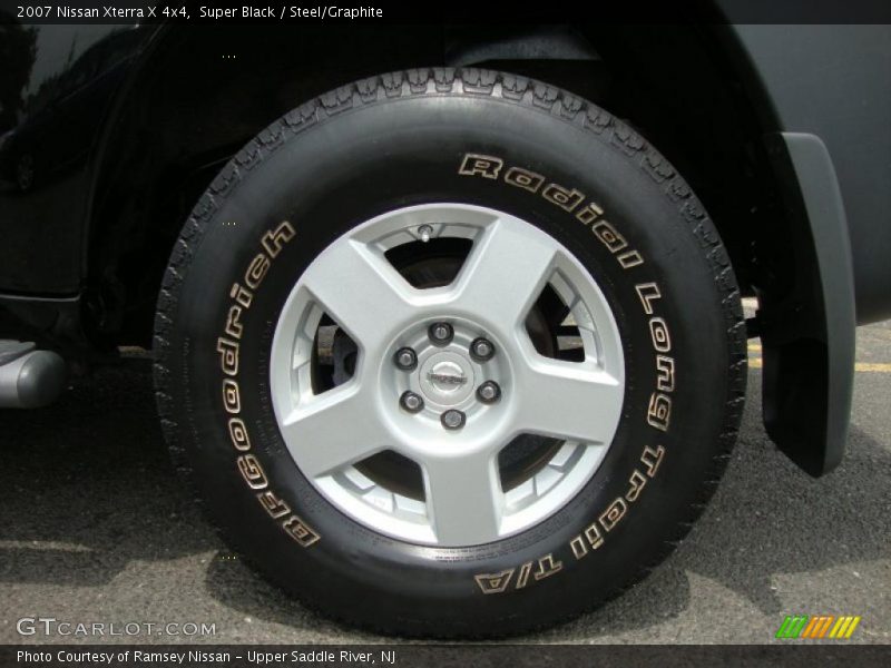Super Black / Steel/Graphite 2007 Nissan Xterra X 4x4