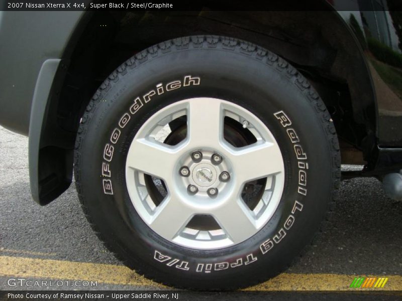 Super Black / Steel/Graphite 2007 Nissan Xterra X 4x4