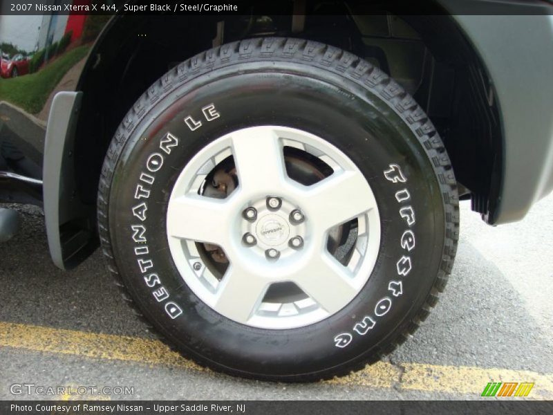 Super Black / Steel/Graphite 2007 Nissan Xterra X 4x4