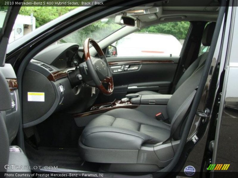 Black / Black 2010 Mercedes-Benz S 400 Hybrid Sedan