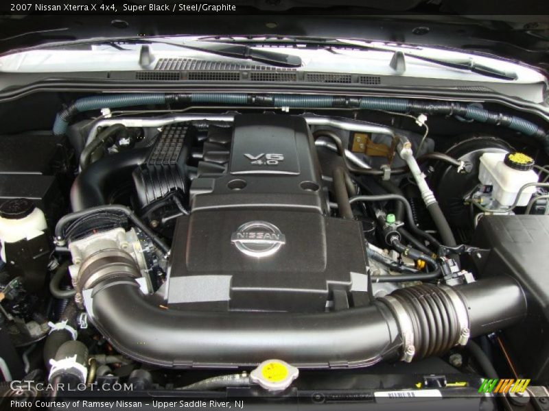 Super Black / Steel/Graphite 2007 Nissan Xterra X 4x4