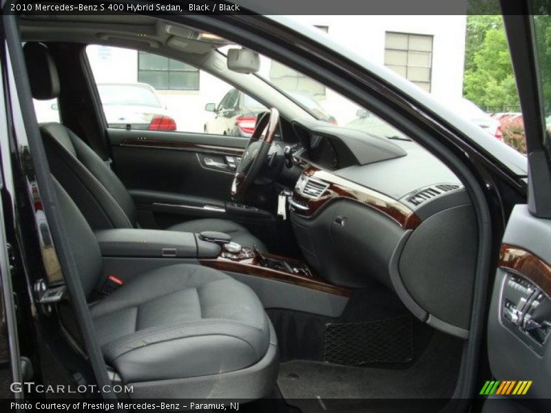 Black / Black 2010 Mercedes-Benz S 400 Hybrid Sedan