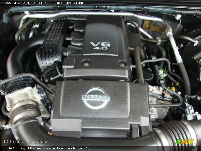 Super Black / Steel/Graphite 2007 Nissan Xterra X 4x4