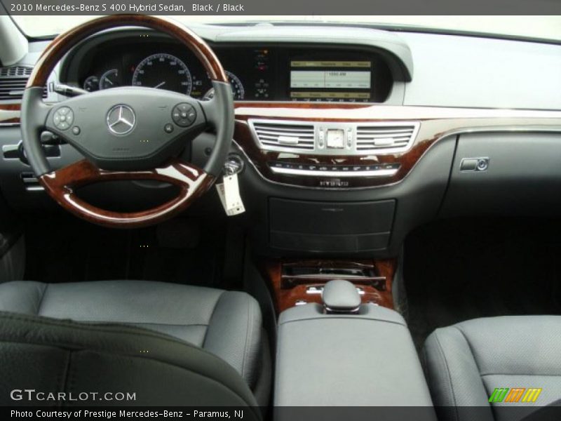 Black / Black 2010 Mercedes-Benz S 400 Hybrid Sedan