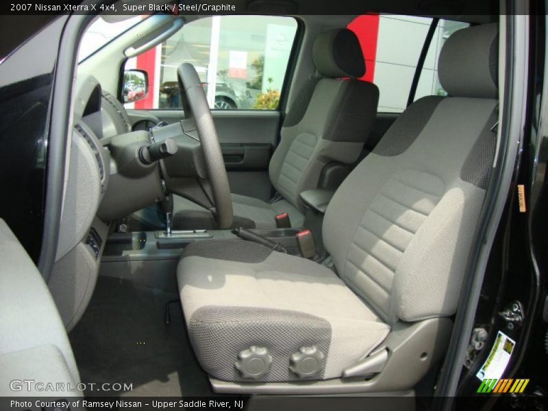 Super Black / Steel/Graphite 2007 Nissan Xterra X 4x4