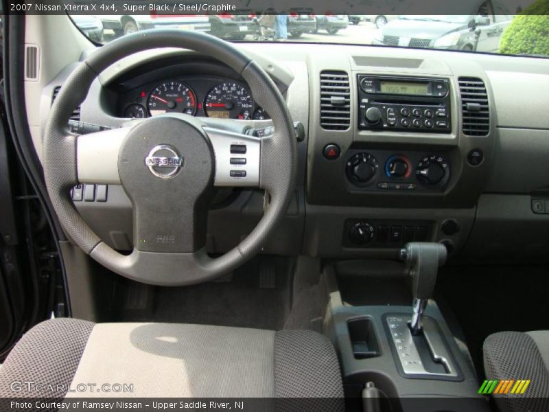 Super Black / Steel/Graphite 2007 Nissan Xterra X 4x4