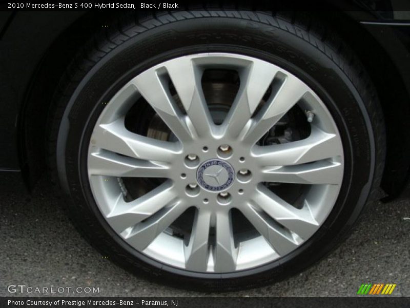 Black / Black 2010 Mercedes-Benz S 400 Hybrid Sedan