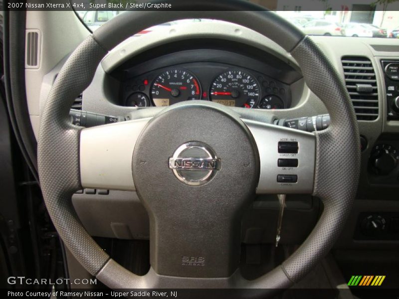 Super Black / Steel/Graphite 2007 Nissan Xterra X 4x4