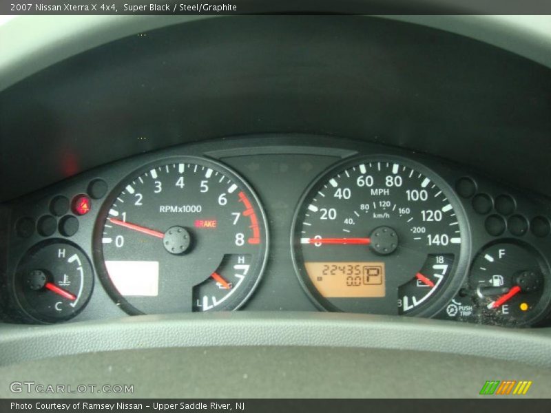 Super Black / Steel/Graphite 2007 Nissan Xterra X 4x4