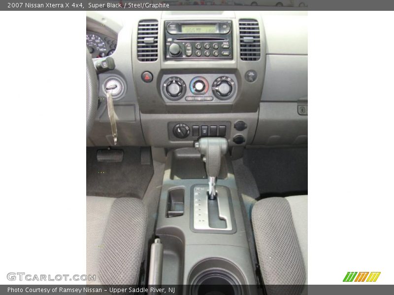 Super Black / Steel/Graphite 2007 Nissan Xterra X 4x4