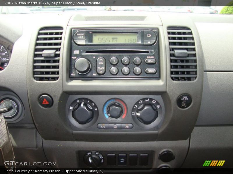 Super Black / Steel/Graphite 2007 Nissan Xterra X 4x4