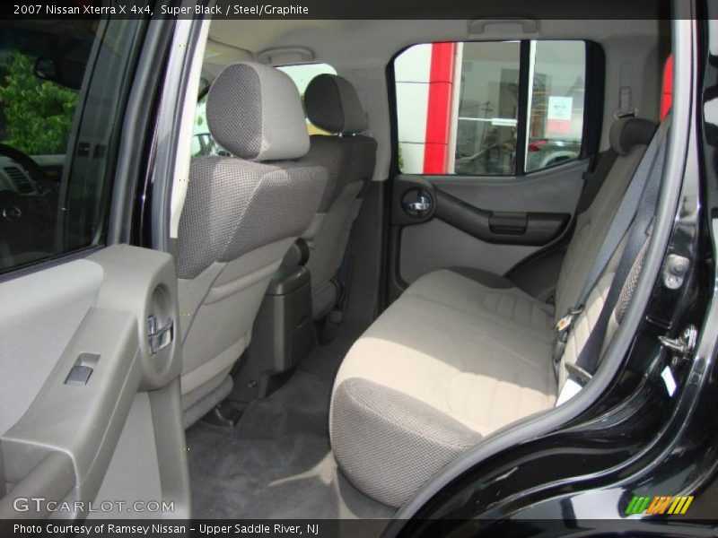 Super Black / Steel/Graphite 2007 Nissan Xterra X 4x4