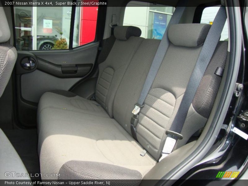 Super Black / Steel/Graphite 2007 Nissan Xterra X 4x4