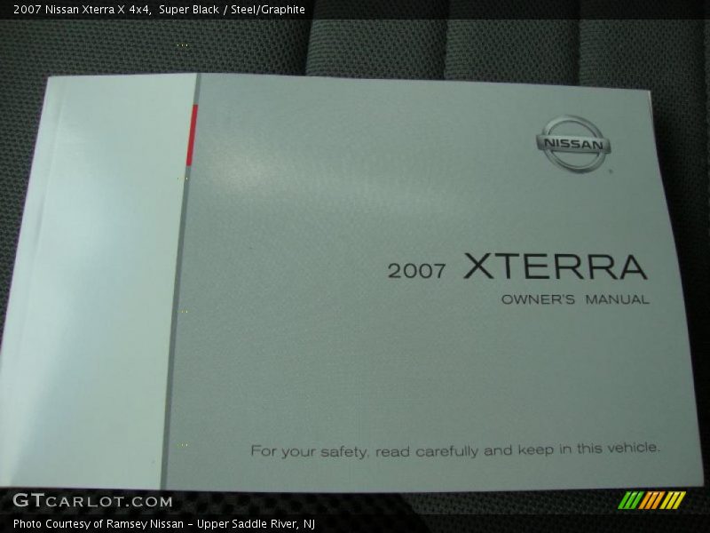 Super Black / Steel/Graphite 2007 Nissan Xterra X 4x4