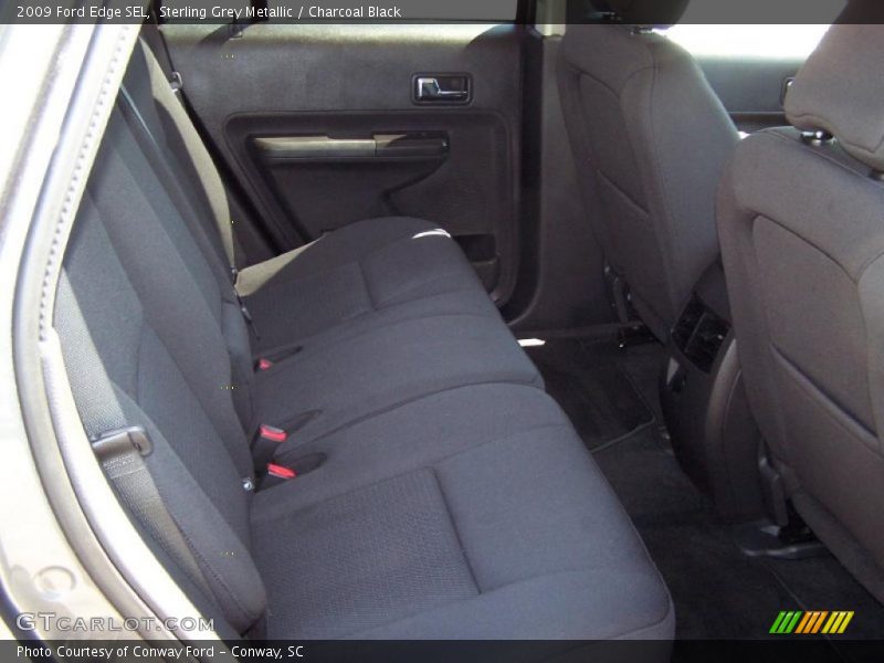 Sterling Grey Metallic / Charcoal Black 2009 Ford Edge SEL