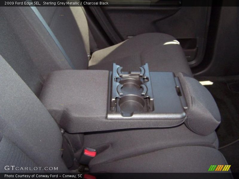 Sterling Grey Metallic / Charcoal Black 2009 Ford Edge SEL