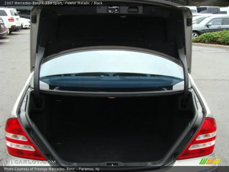 Pewter Metallic / Black 2007 Mercedes-Benz C 230 Sport