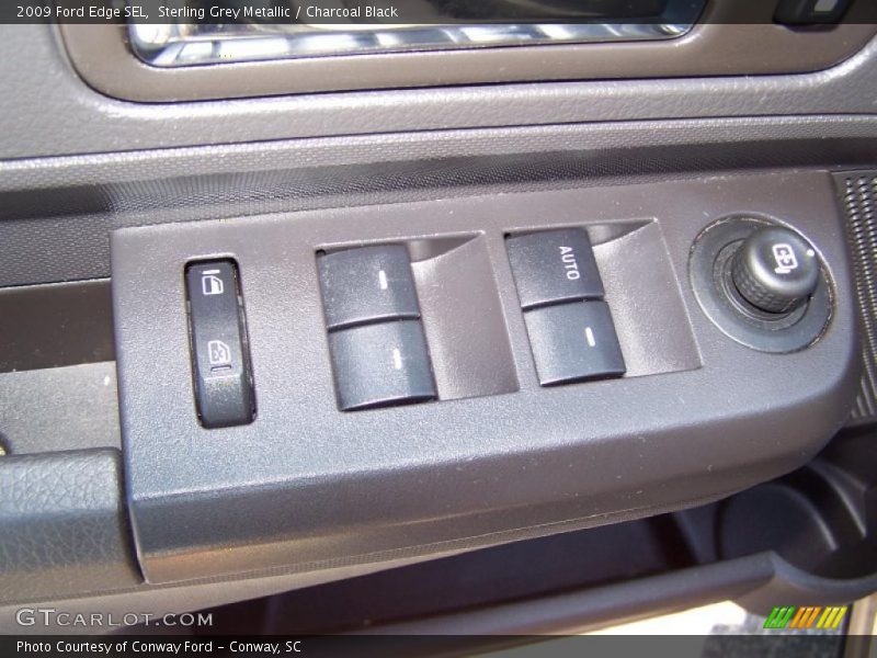 Sterling Grey Metallic / Charcoal Black 2009 Ford Edge SEL