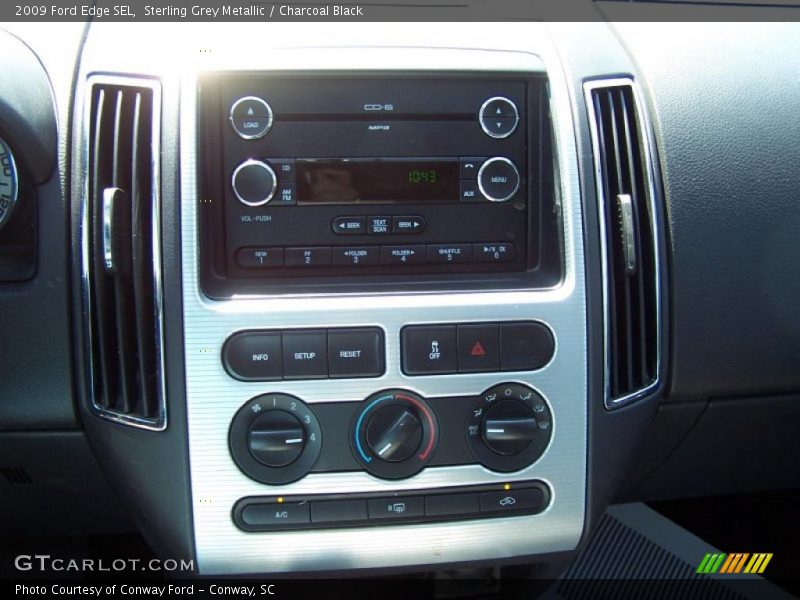 Sterling Grey Metallic / Charcoal Black 2009 Ford Edge SEL