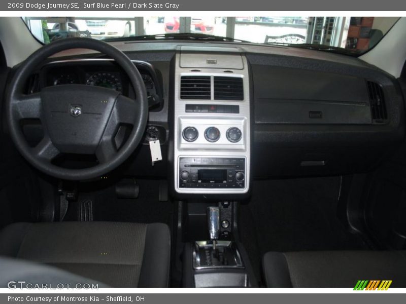 Surf Blue Pearl / Dark Slate Gray 2009 Dodge Journey SE