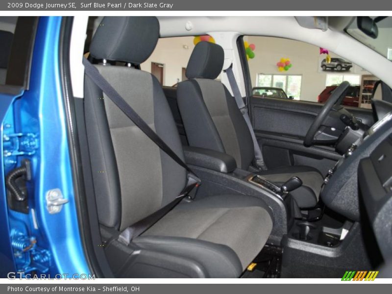 Surf Blue Pearl / Dark Slate Gray 2009 Dodge Journey SE