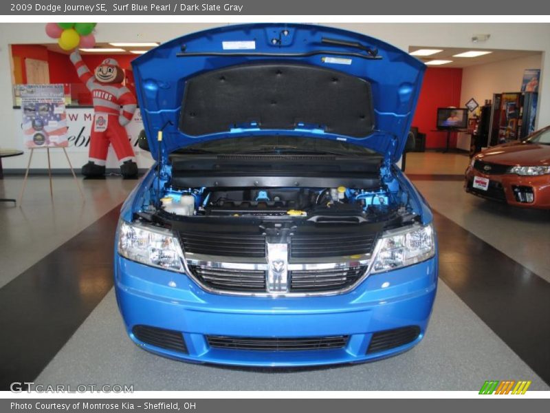 Surf Blue Pearl / Dark Slate Gray 2009 Dodge Journey SE