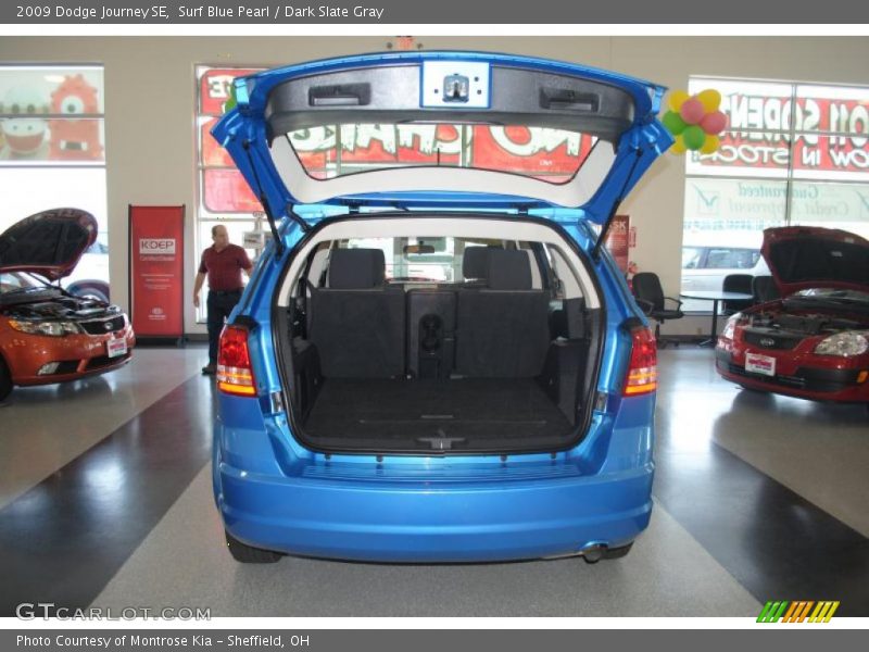 Surf Blue Pearl / Dark Slate Gray 2009 Dodge Journey SE
