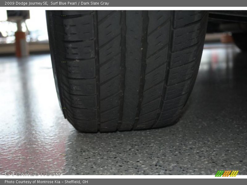 Surf Blue Pearl / Dark Slate Gray 2009 Dodge Journey SE