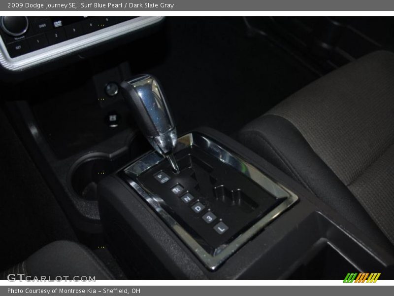 Surf Blue Pearl / Dark Slate Gray 2009 Dodge Journey SE