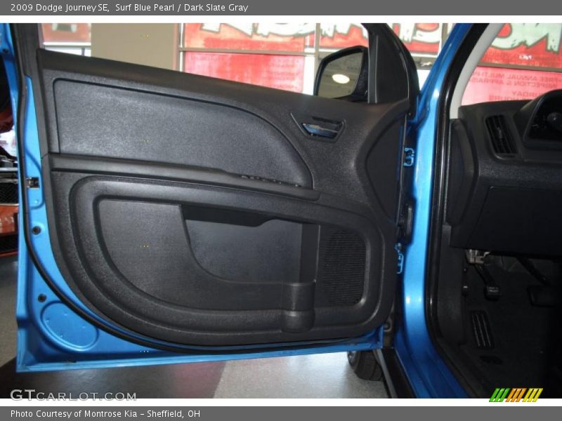 Surf Blue Pearl / Dark Slate Gray 2009 Dodge Journey SE