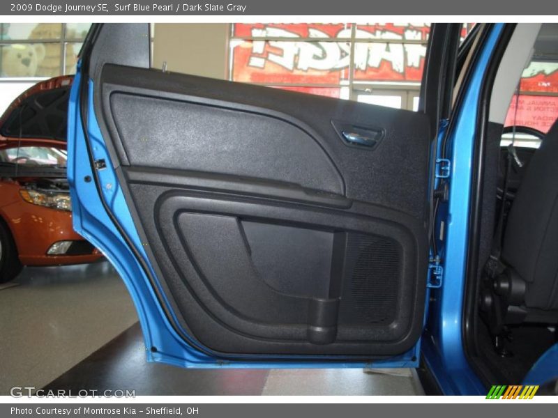 Surf Blue Pearl / Dark Slate Gray 2009 Dodge Journey SE