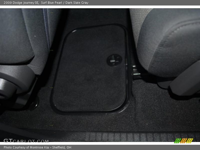 Surf Blue Pearl / Dark Slate Gray 2009 Dodge Journey SE
