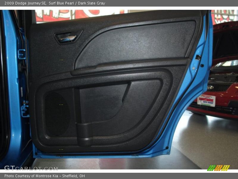 Surf Blue Pearl / Dark Slate Gray 2009 Dodge Journey SE