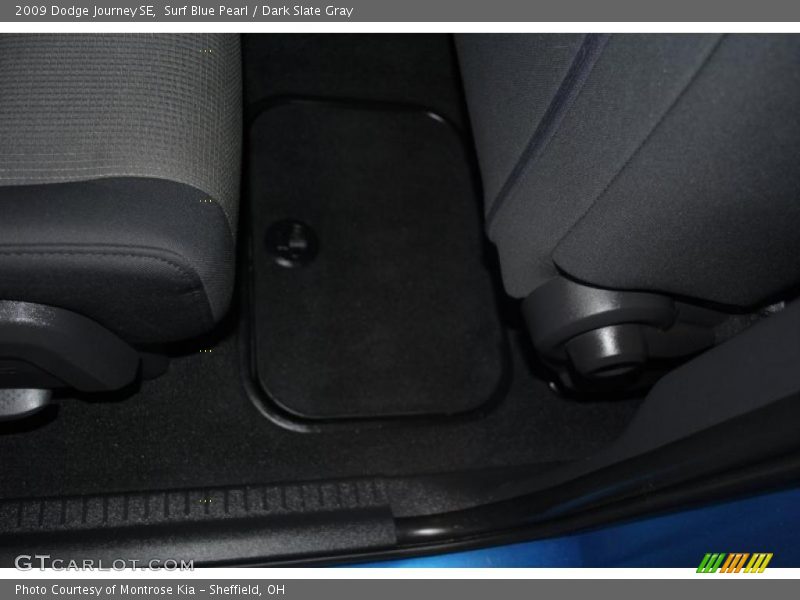 Surf Blue Pearl / Dark Slate Gray 2009 Dodge Journey SE