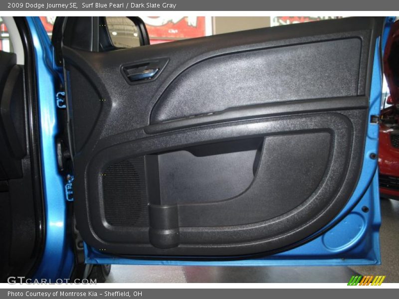 Surf Blue Pearl / Dark Slate Gray 2009 Dodge Journey SE